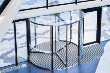 درب اتوماتیک شیشه ای گردان –Automatic Revolving Doors